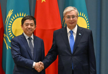 Kazakh President receives rotating Chairman of the Board of Directors of  company Xiang Wenbo