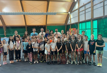 Янко Типсаревич Алматыда жас теннисшілерге шеберлік сағатын өткізді