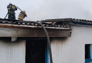 Ақмолада жеке үйде өрт шықты