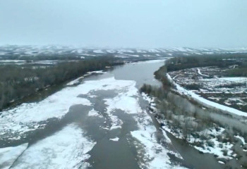 Ситуация в одном из подтопленных районов области Абай стабилизируется