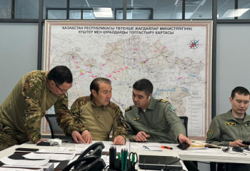 Су тасқынын жою жөніндегі республикалық штаб авиациялық ресурстарды бөлуді жүргізіп жатыр