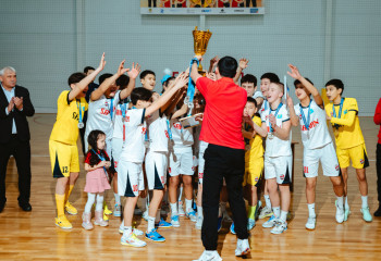 Завершился Чемпионат Казахстана по футзалу среди юношей до 15 лет