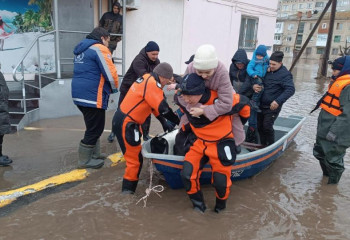 Су басқан өңірлерде 20 мыңнан астам волонтер жұмыс істеп жатыр
