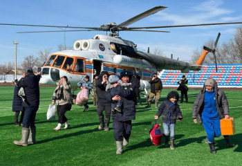 Әуе күштері арқылы 1660 адам эвакуацияланды