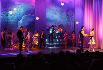 Жамбыл облыстық театры өнер маусымында Жетісу өңіріне гастрольге шықты