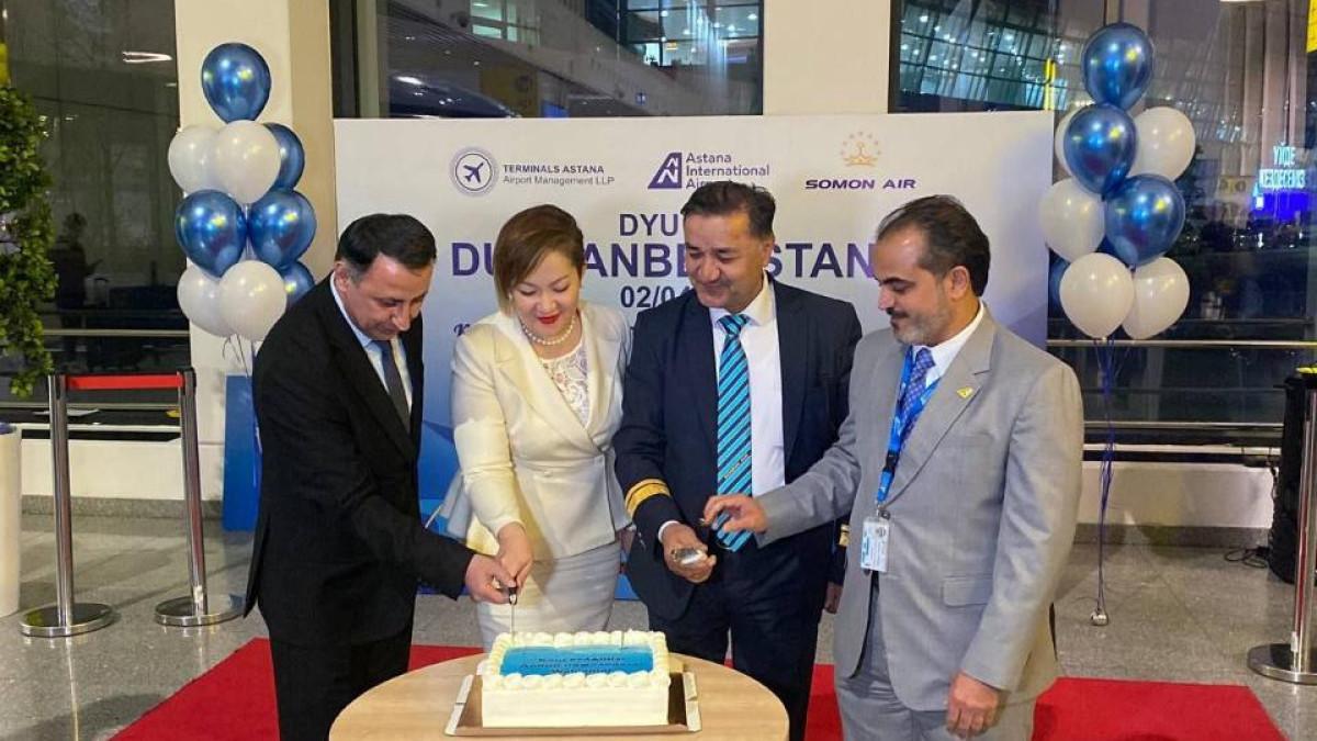 Direct flight from Astana to Dushanbe launched