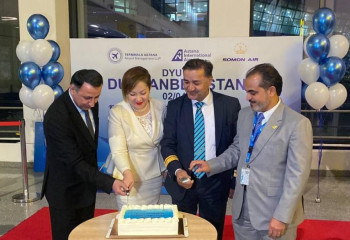 Direct flight from Astana to Dushanbe launched