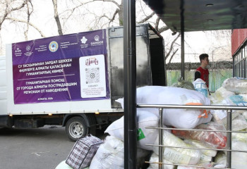 Алматылықтар 10 тоннадан астам гуманитарлық көмек жинады