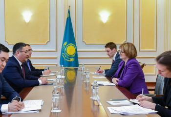 Қазақстан СІМ басшысы Ұлыбритания елшісін қабылдады