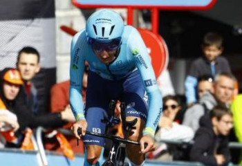 Казахстанец стал 50-м на четвертом этапе «Тура Страны Басков»