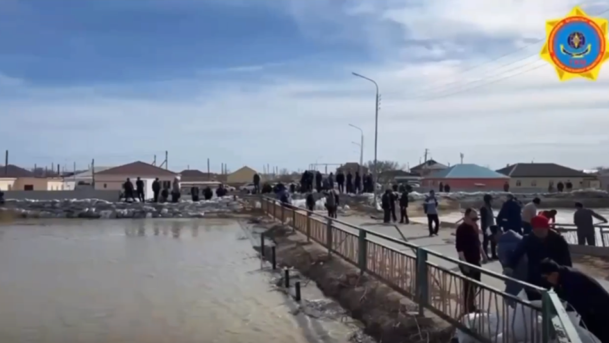 Құлсарыда су тасқынына байланысты 130 адам эвакуацияланды