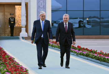 Рабочий визит Токаева в Узбекистан завершился