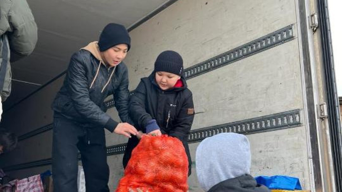 Астанада үкіметтік емес ұйымдар Ақтөбеге 7 тонна гуманитарлық көмек жіберді