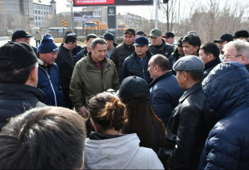 Ақмолада 20-ға жуық кәсіпорын су тасқынын жоюға көмек көрсетеді