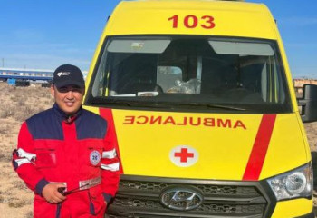 Қызылордалық фельдшер жүрегі тоқтап қалған науқасты аман алып қалды