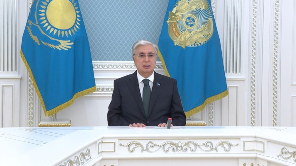 Касым-Жомарт Токаев выступил с обращением к народу Казахстана