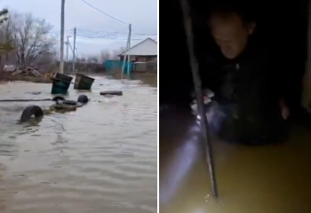 Ресейдің Ор қаласында 6641 тұрғын үй су астында қалды