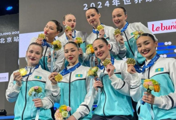Қазақстан синхроншылары әлем кубогы кезеңінде үздік атанды
