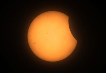 People watch solar eclipse across North America