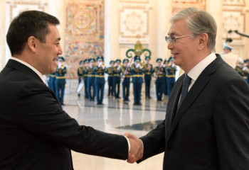 Қырғызстан президенті Қазақстанға ресми сапармен келеді