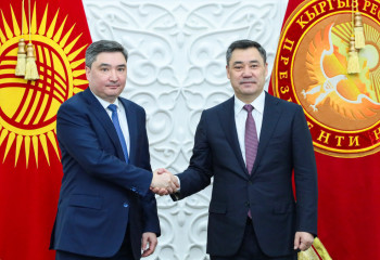 Olzhas Bektenov pays working visit to Bishkek