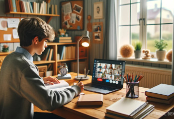 Атырауда оқушылар қашықтан оқиды