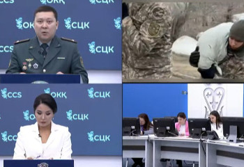 300 морских пехотинцев направили на борьбу с паводками в Атырауской области