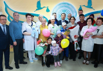 Қостанайда  көпбалалы отбасында үшем дүниеге келді