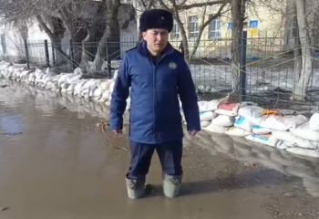 В Атбасар вошла вода - ДЧС