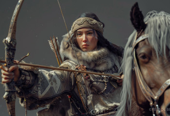 История про казахскую амазонку Шапибай покорила соцсети