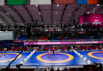 Ризабек Айтмұхан Азия чемпионатының жартылай финалында