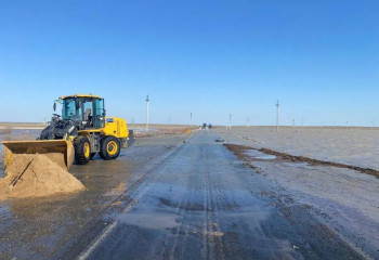 9 road sections flooded in Kazakhstan