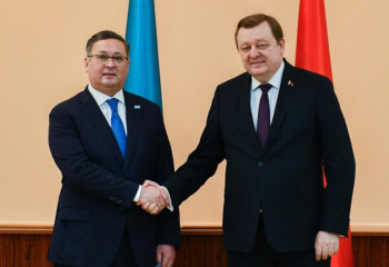 Қазақстан мен Беларусь сыртқы істер министрлері келіссөз жүргізді