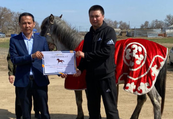 Атырауда ауылды су тасқынынан сақтап қалған азаматтарға тұрғындар ат мінгізді