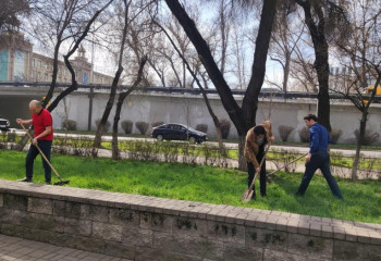 Предприниматели Алматы поучаствовали в экологической кампании