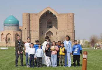 Түркістан облысының бас полицейі 10 ерекше баланың арманын орындады