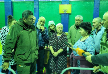 Петропавлда су тасқынынан зардап шеккен тұрғындар облыс әкімімен кездесті