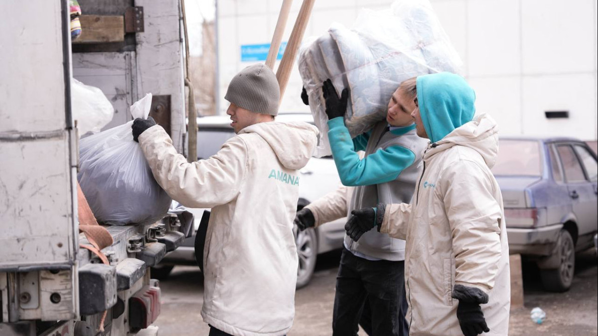 Қызылордадан Қостанайға 40 тонна гуманитарлық көмек жетті