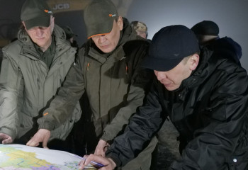 Роман Скляр Петропавлдегі сорғы станциясын қалпына келтіру жұмыстарын тексерді