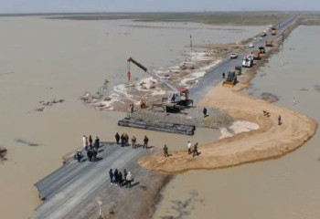 Атырау облысында жолдарды қалыпқа келтіру жұмыстары белсенді атқарылуда