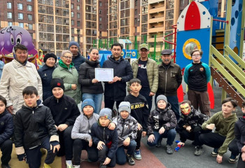 Лучшие дворы определили в Астане