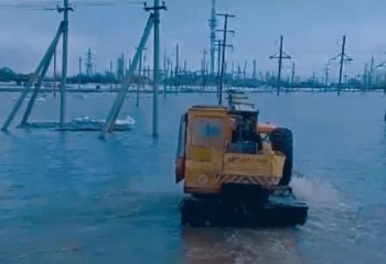 Қостанайда су тасқынынан кейін ауылдарлы электр энергиясымен қамту жұмыстары жүргізілуде