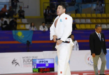 Тоқтарбек Айдарбек сурдо дзюдодан әлем чемпионы атанды