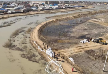 Атырауда салынып жатқан бөгеттердің сапасын 20 мердігер мекеме бақылайды