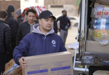 Общественные организации Астаны отправили в Акмолинскую область еще 12 тонн гумпомощи