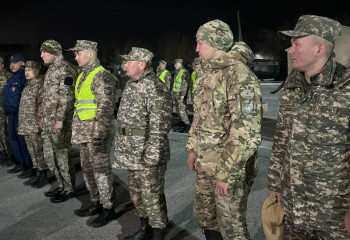 Әскерилер Ақмоладағы әлеуметтік нысандарды электр энергиясымен қамтамасыз етті