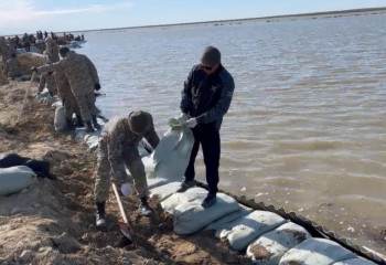 В Актюбинской области к спасательной операции привлекли военнослужащих