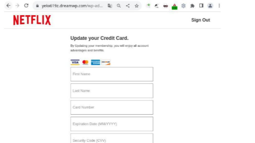  пример скам-рассылки 