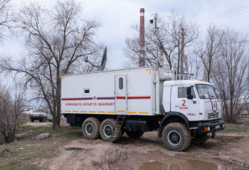 Measures to protect strategic life support facilities from floods strengthened in Uralsk