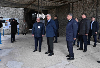 Токаев осмотрел Петропавловский гидроузел